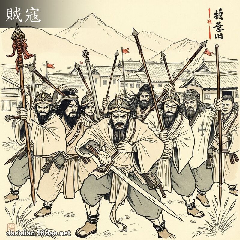 贼寇 - 国语大辞典配图