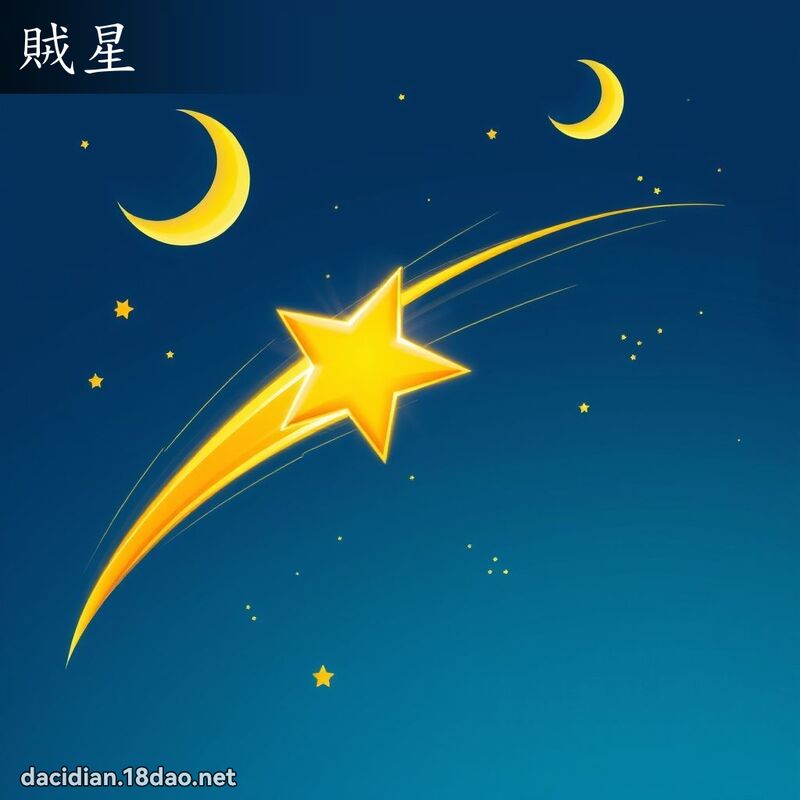 贼星 - 国语大辞典配图