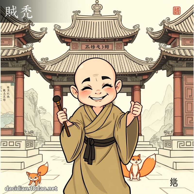 賊禿 - 國語大辭典配圖
