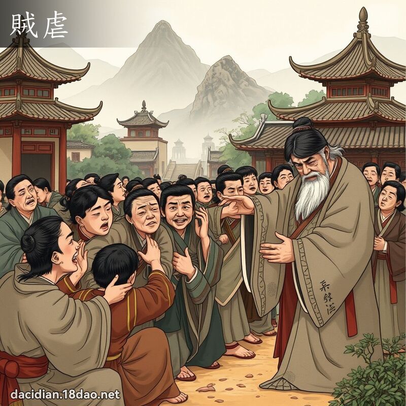 贼虐 - 国语大辞典配图
