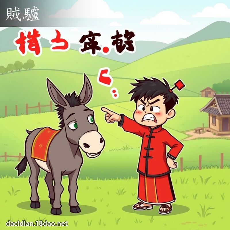 贼驴 - 国语大辞典配图