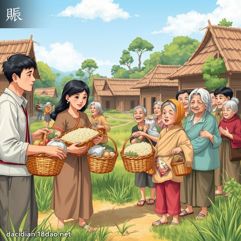 賑 - 國語大辭典配圖