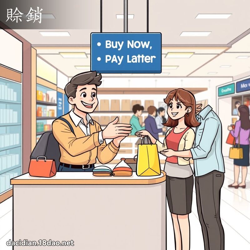 賒銷 - 國語大辭典配圖