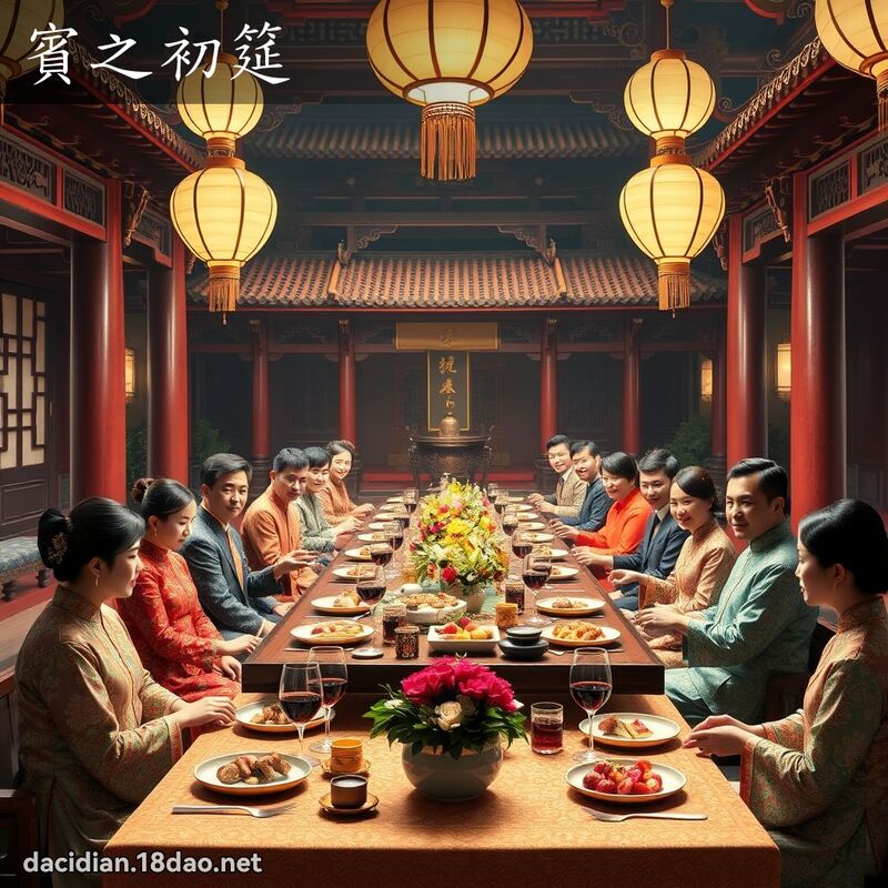 宾之初筵 - 国语大辞典配图