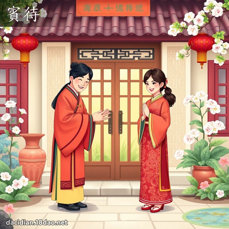 宾待 - 国语大辞典配图