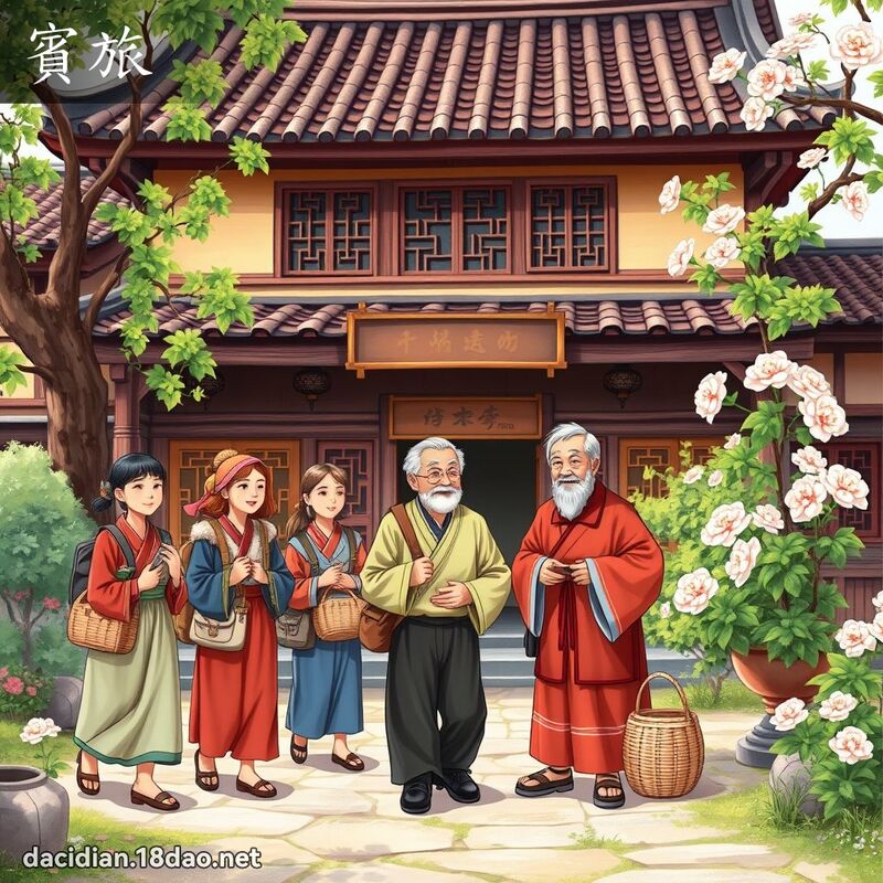 宾旅 - 国语大辞典配图