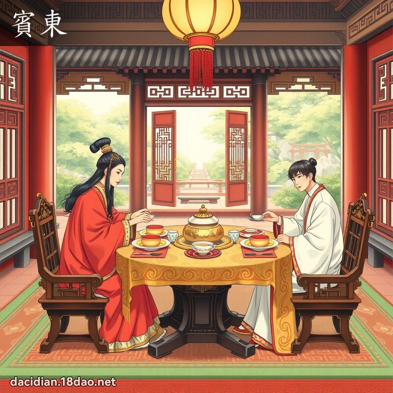 賓東 - 國語大辭典配圖