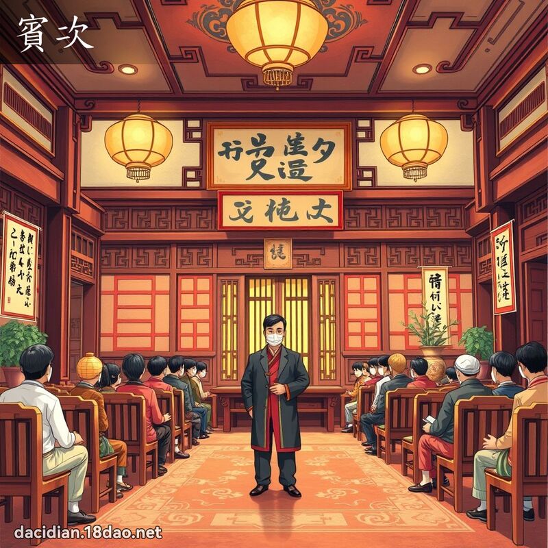宾次 - 国语大辞典配图