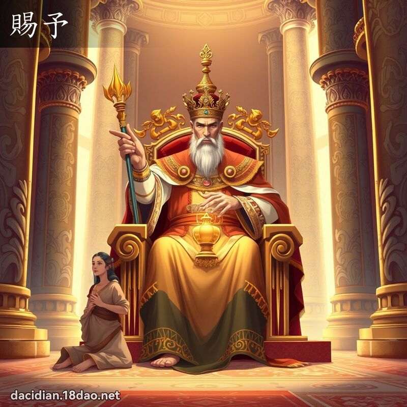 赐予 - 国语大辞典配图