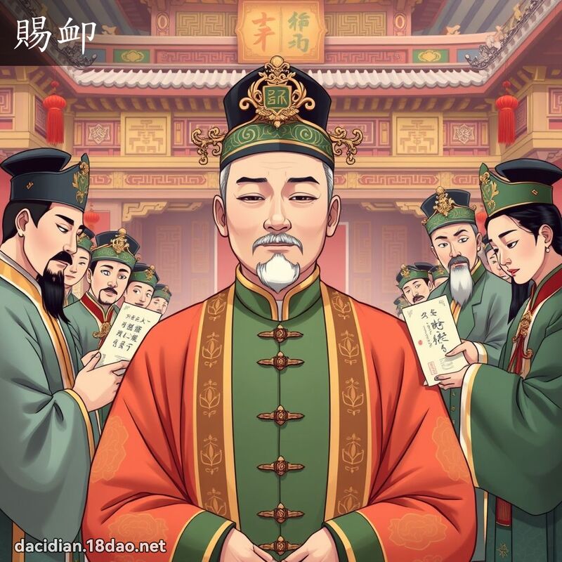 赐卹 - 国语大辞典配图