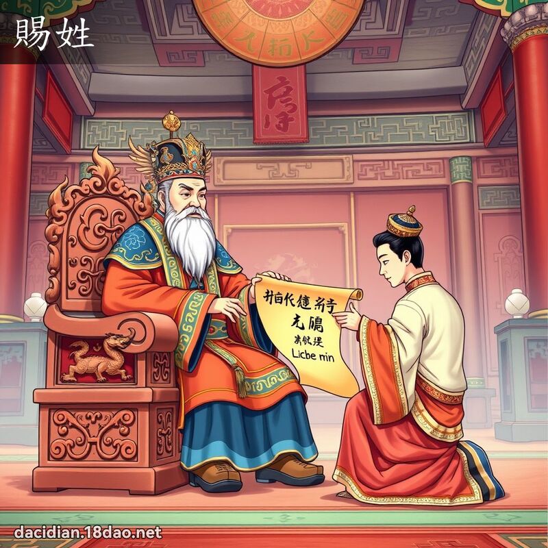 赐姓 - 国语大辞典配图