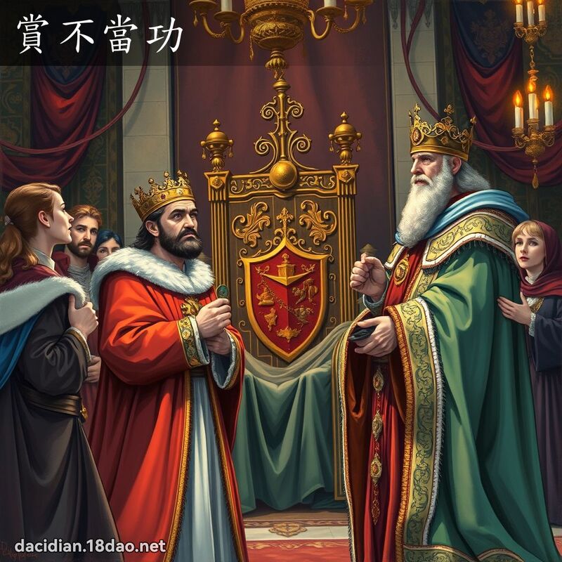 赏不当功 - 国语大辞典配图