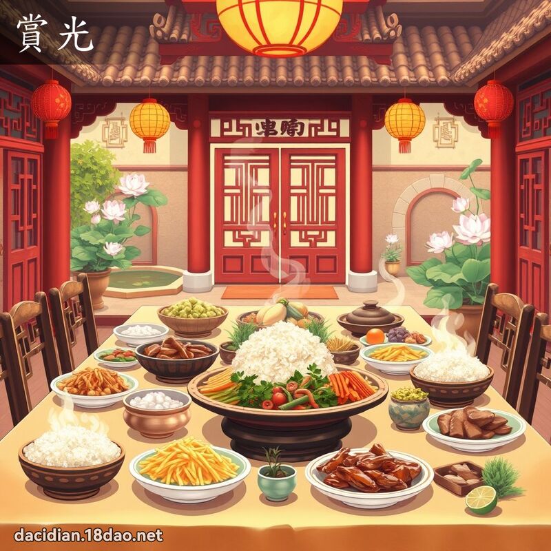賞光 - 國語大辭典配圖