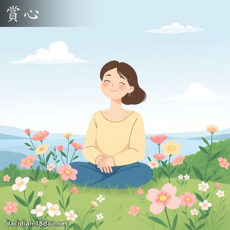 賞心 - 國語大辭典配圖