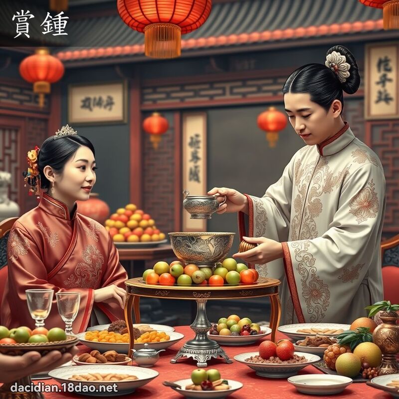 賞鍾 - 國語大辭典配圖