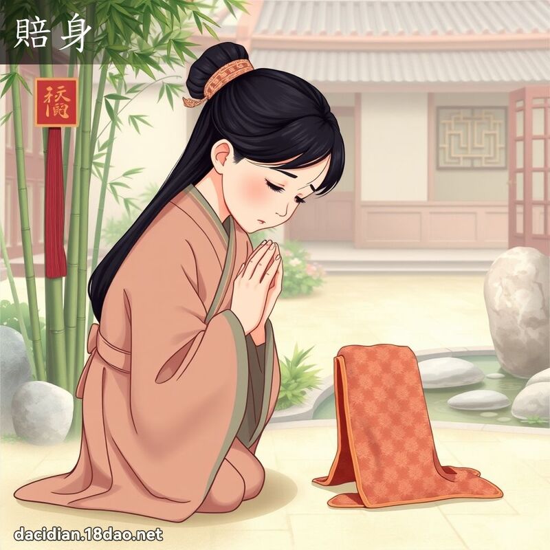 賠身 - 國語大辭典配圖