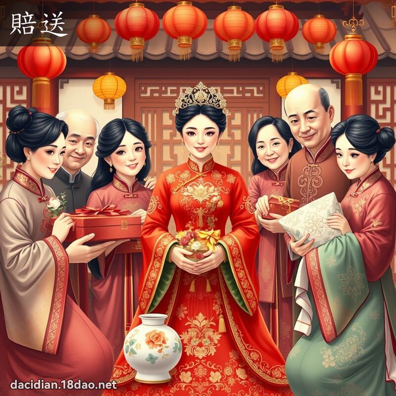 赔送 - 国语大辞典配图