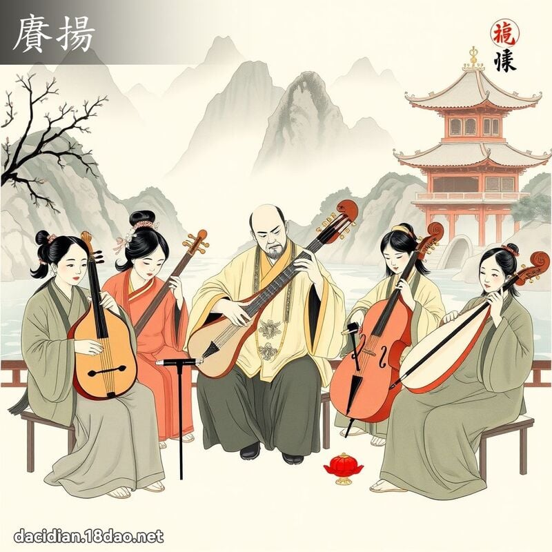 賡揚 - 國語大辭典配圖