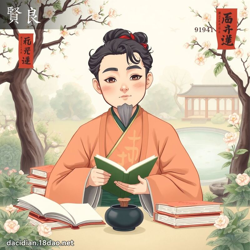 贤良 - 国语大辞典配图