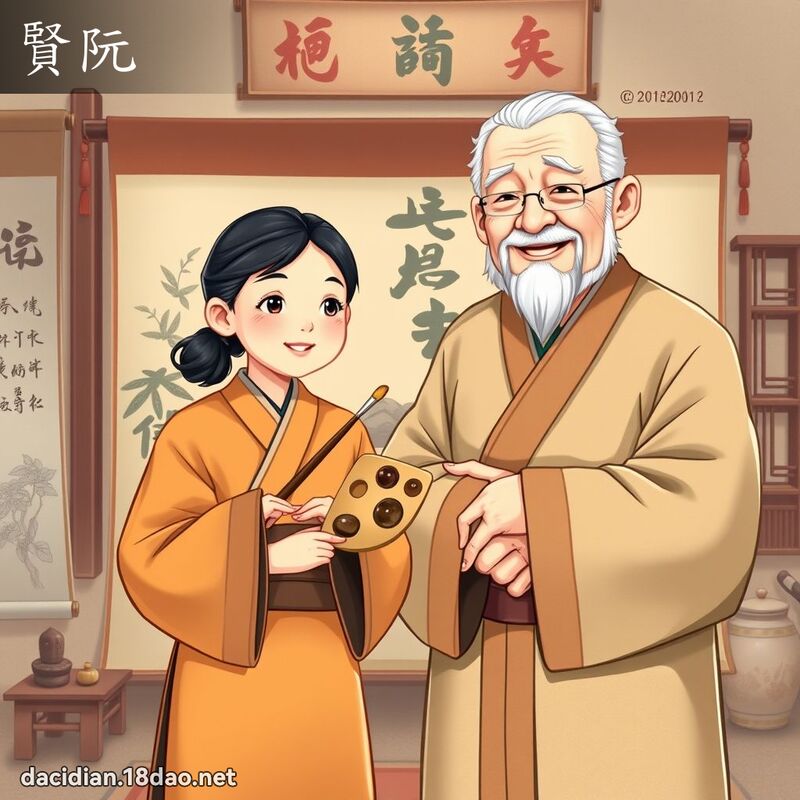 賢阮 - 國語大辭典配圖