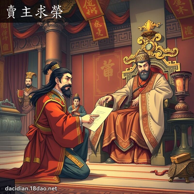 卖主求荣 - 国语大辞典配图