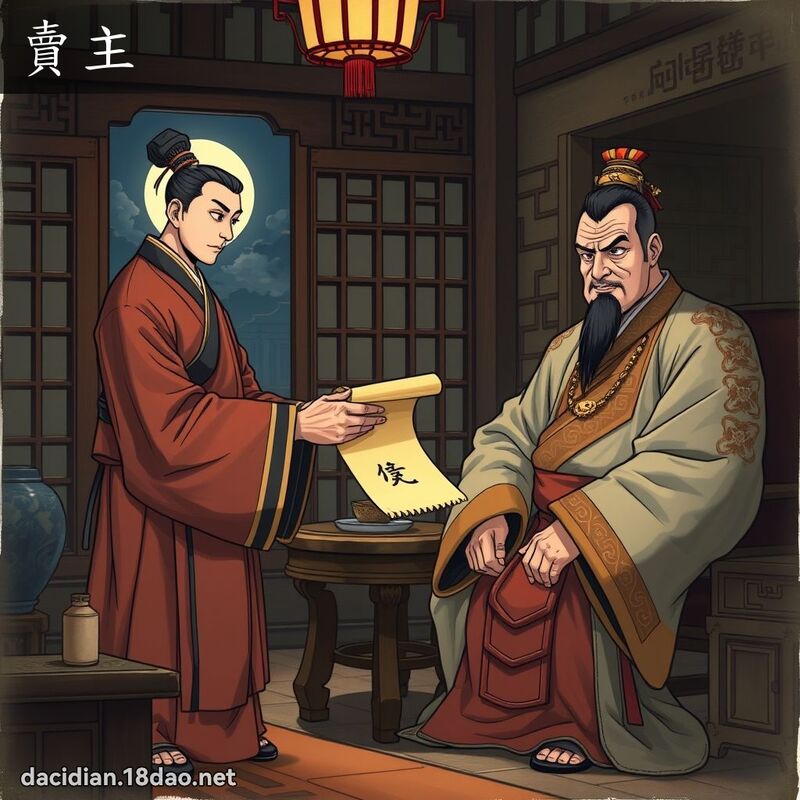 賣主 - 國語大辭典配圖