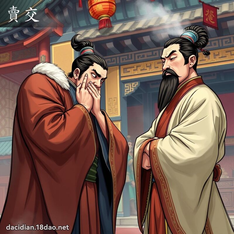 卖交 - 国语大辞典配图