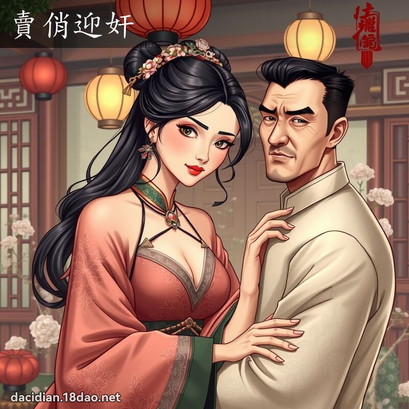 賣俏迎奸 - 國語大辭典配圖