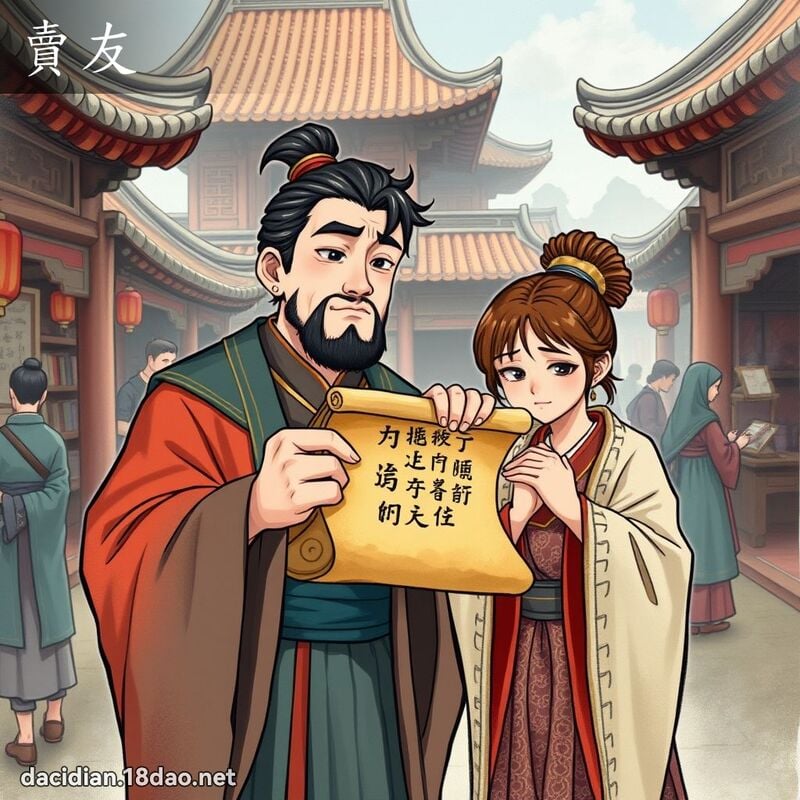 卖友 - 国语大辞典配图