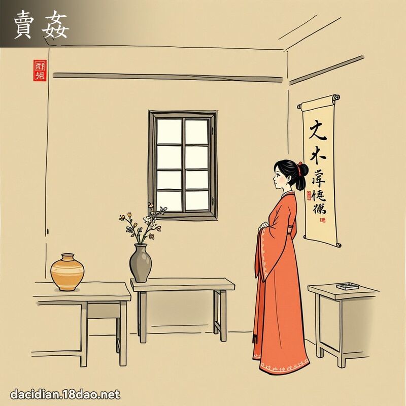 賣姦 - 國語大辭典配圖