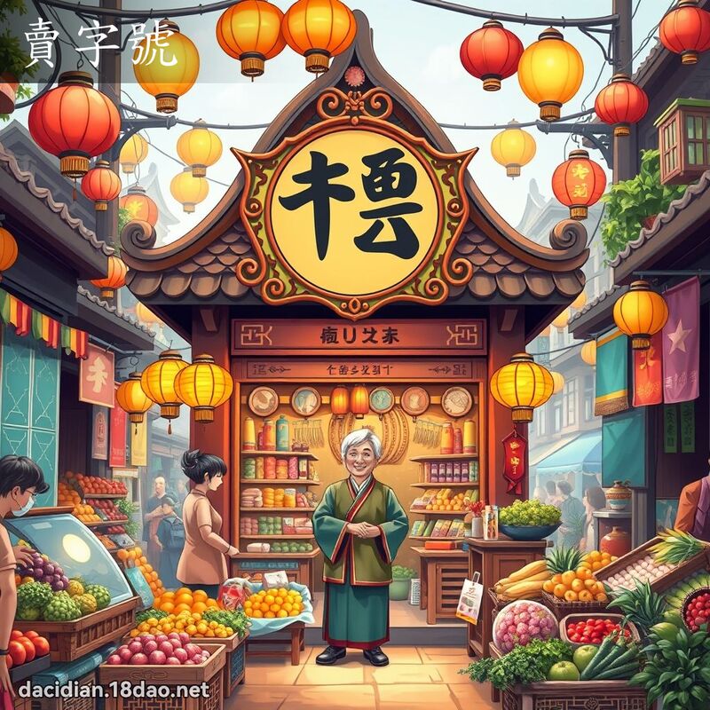 賣字號 - 國語大辭典配圖