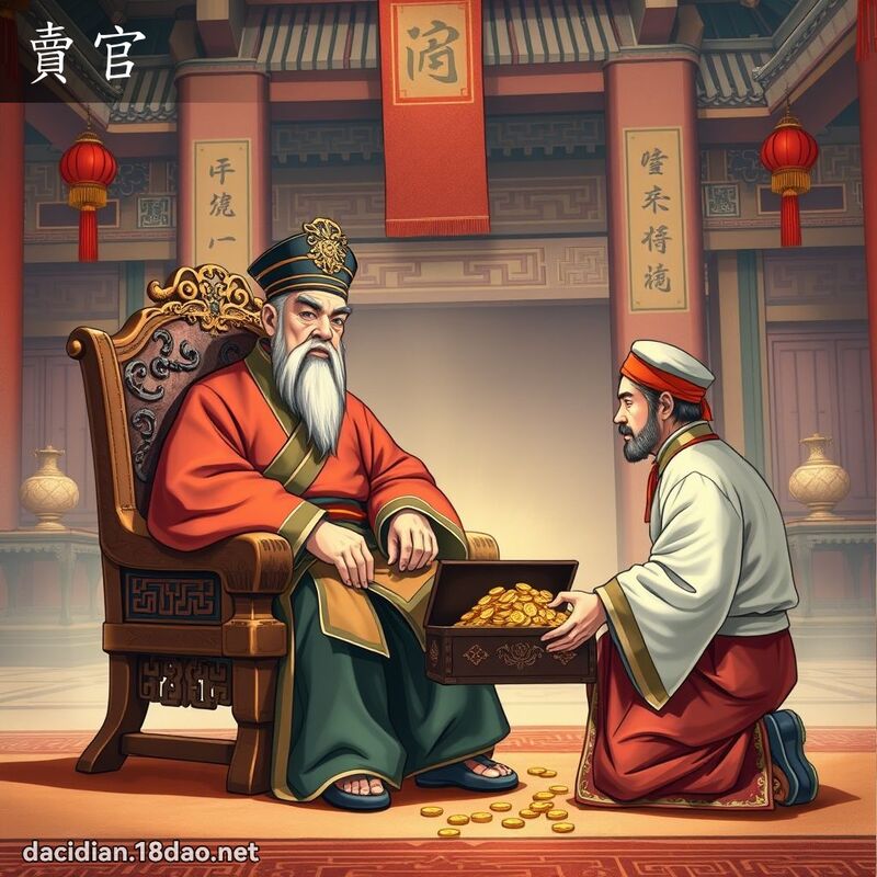 賣官 - 國語大辭典配圖