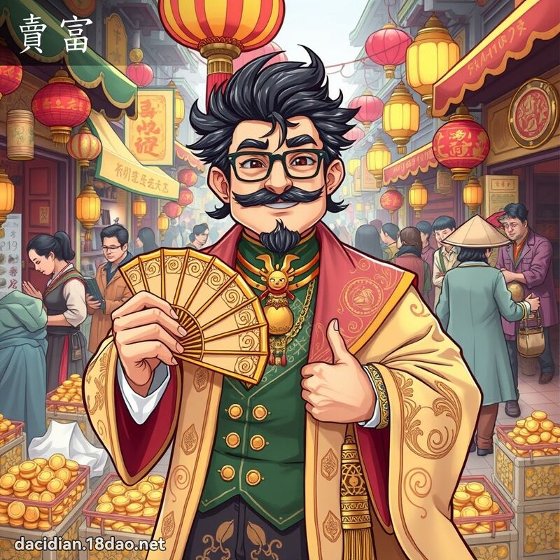 賣富 - 國語大辭典配圖