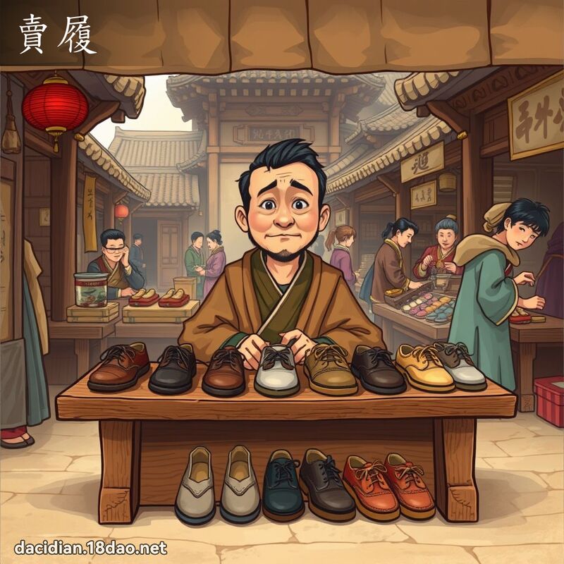 賣履 - 國語大辭典配圖