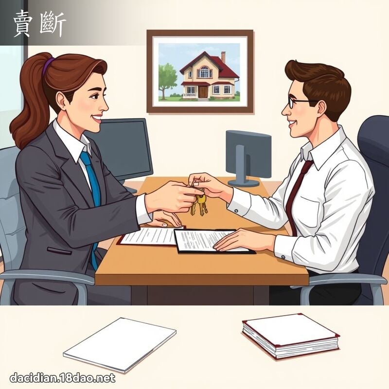 卖断 - 国语大辞典配图