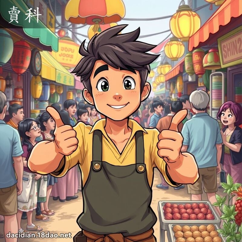 賣科 - 國語大辭典配圖