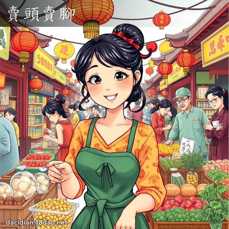 賣頭賣腳 - 國語大辭典配圖