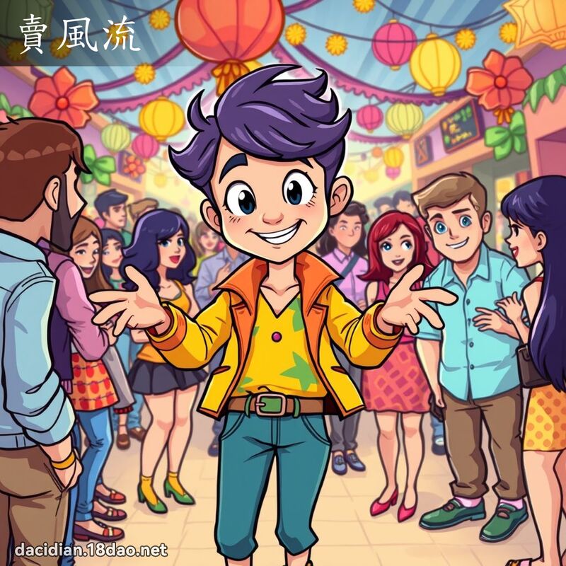 賣風流 - 國語大辭典配圖