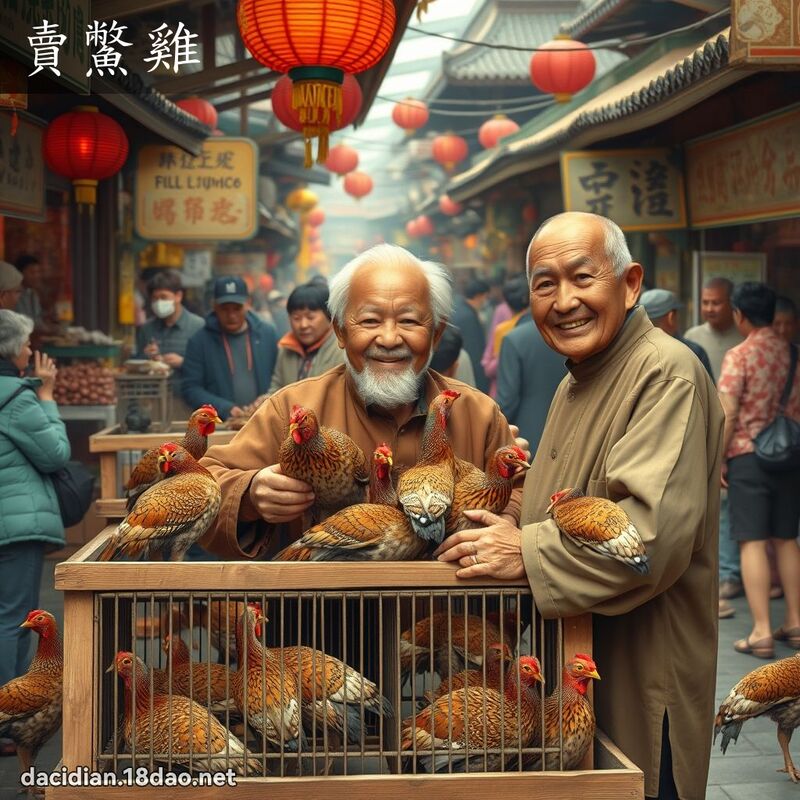 賣鱉雞 - 國語大辭典配圖