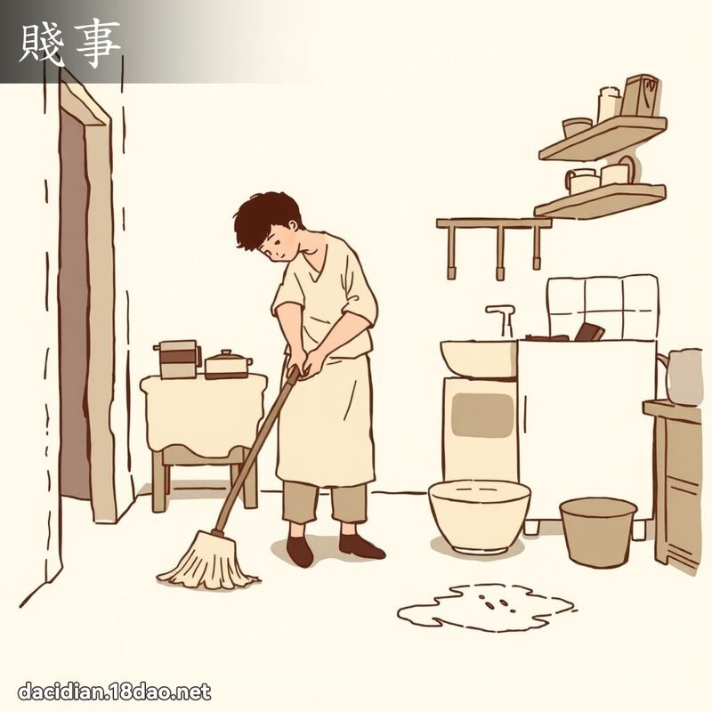 賤事 - 國語大辭典配圖