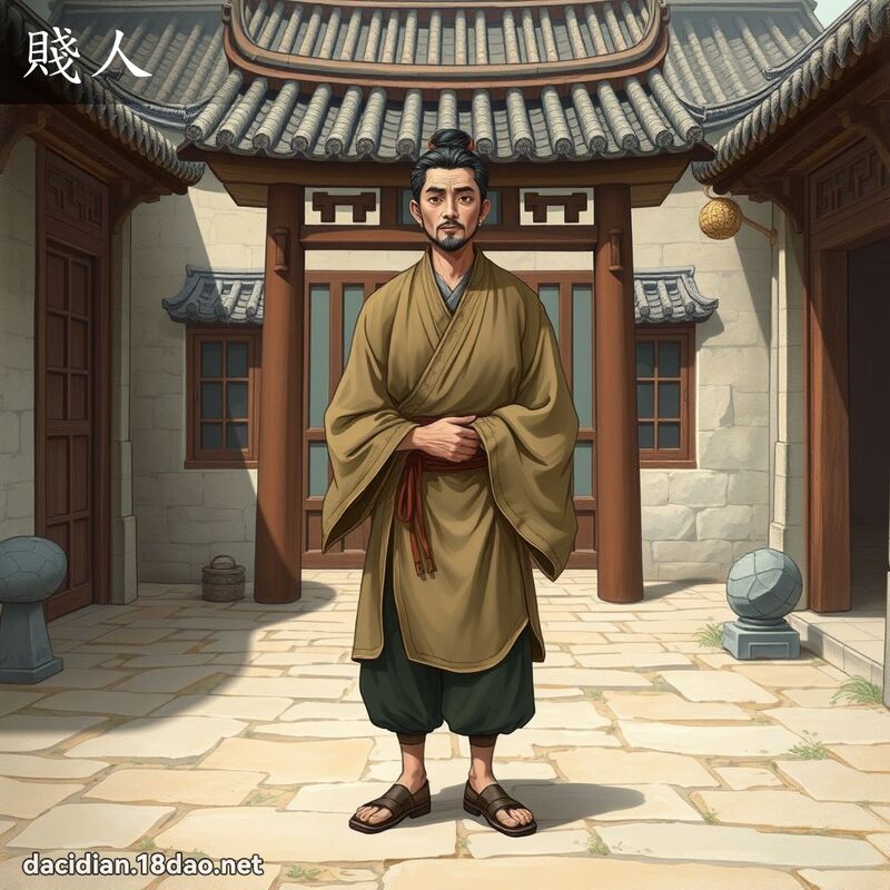 賤人 - 國語大辭典配圖