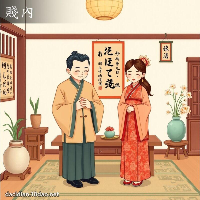 贱內 - 国语大辞典配图