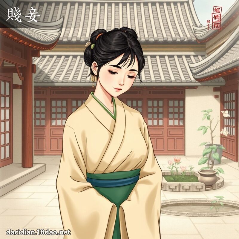 賤妾 - 國語大辭典配圖