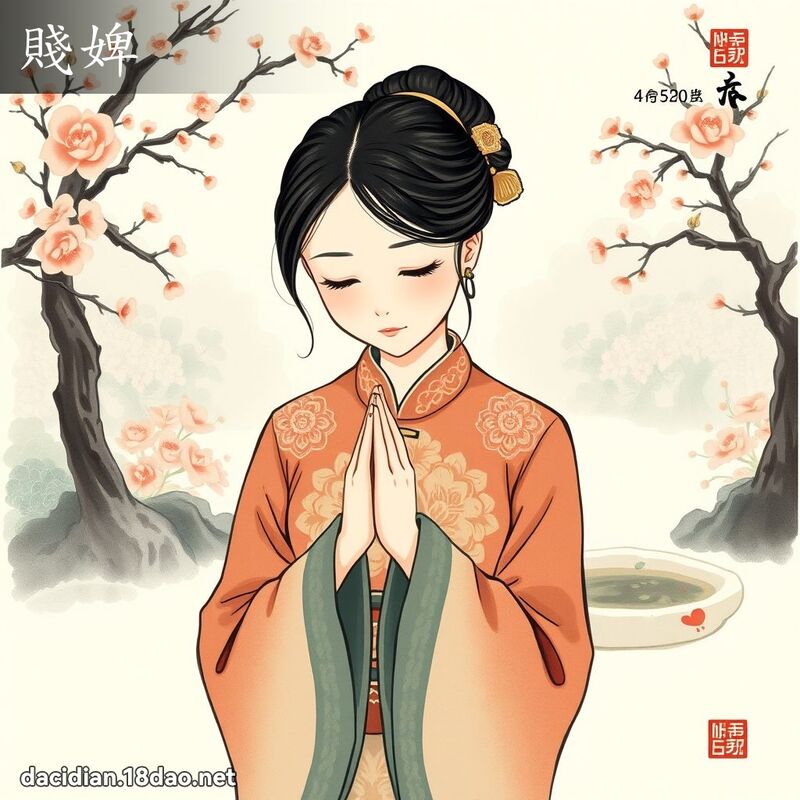 賤婢 - 國語大辭典配圖