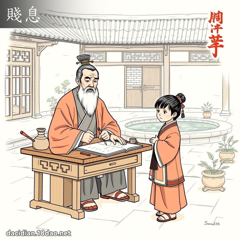 賤息 - 國語大辭典配圖