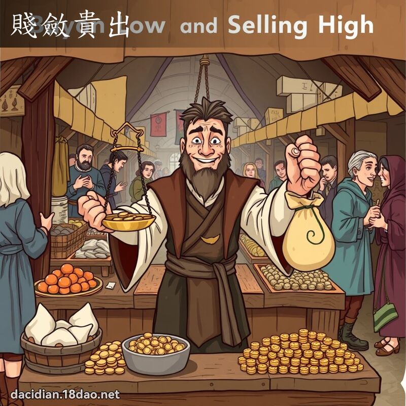 賤斂貴出 - 國語大辭典配圖