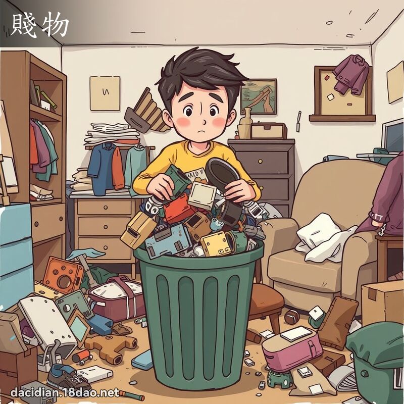贱物 - 国语大辞典配图