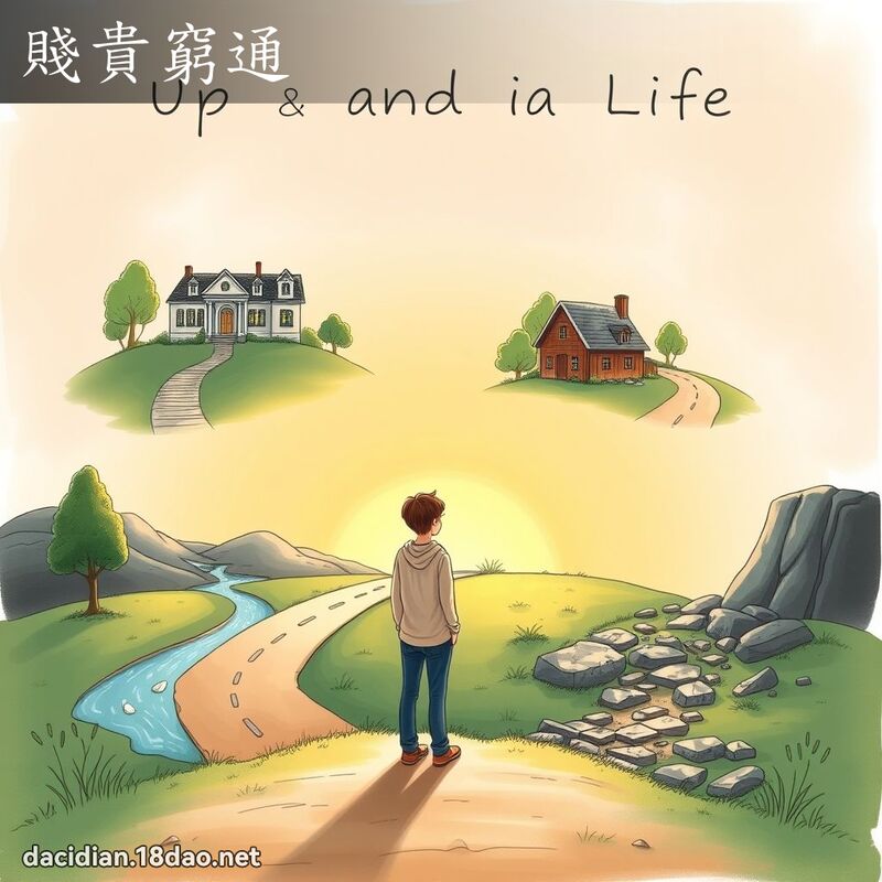 贱贵穷通 - 国语大辞典配图