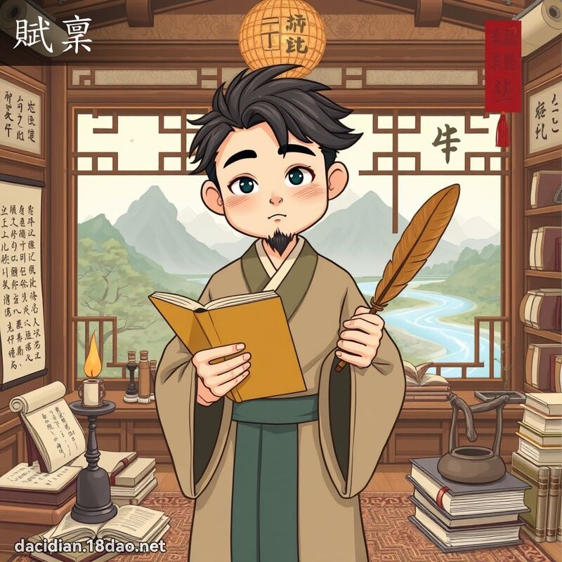 赋稟 - 国语大辞典配图