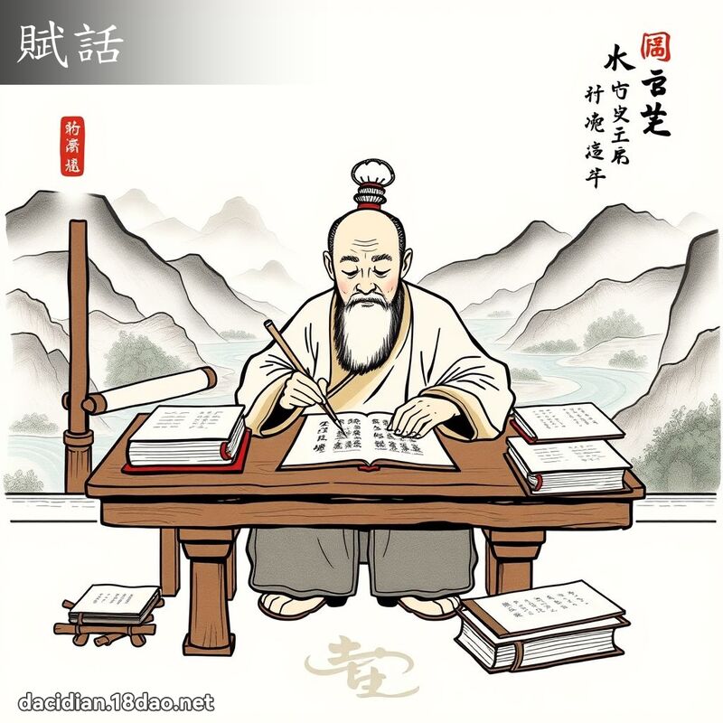 赋话 - 国语大辞典配图